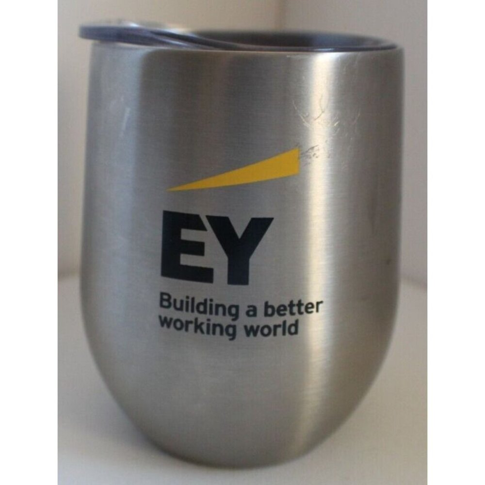 EY Metal Tumbler 12‎ fl oz capacity